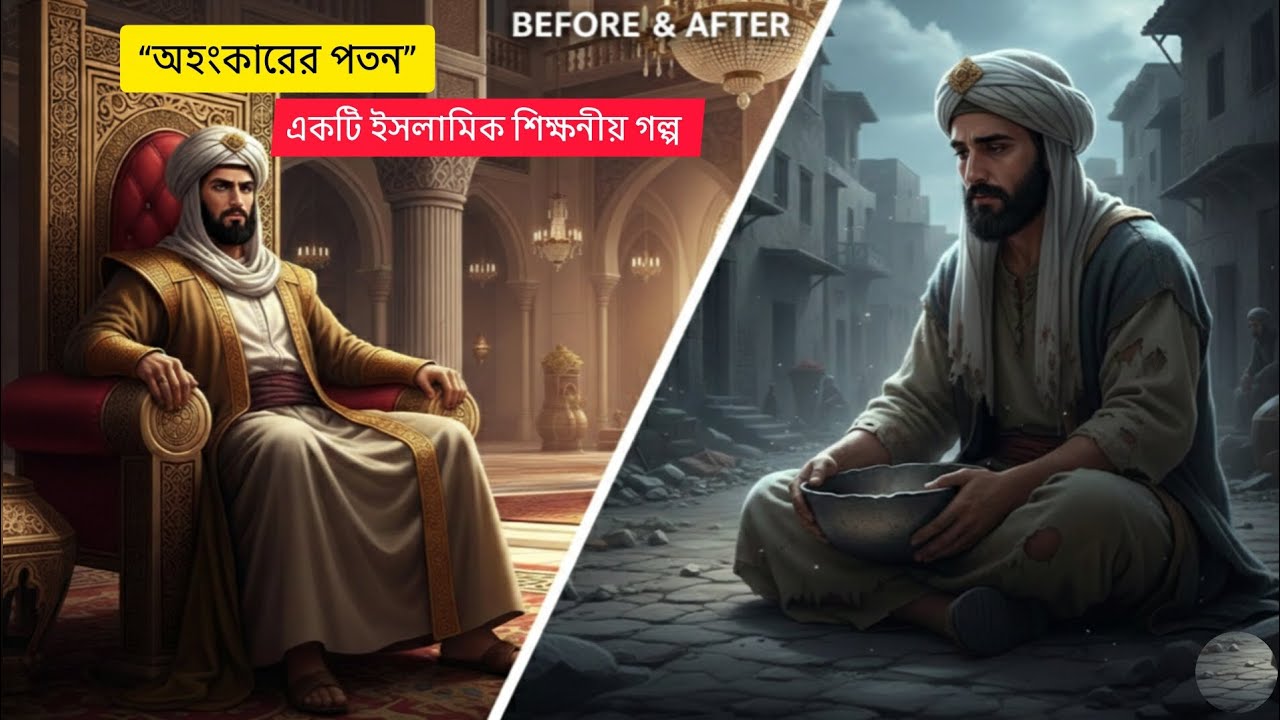 “যে শিক্ষা সম্পদ কেড়ে নেয়”,অহংকারের পতন।ইসলামিক শিক্ষনীয় গল্প। Islamic voice