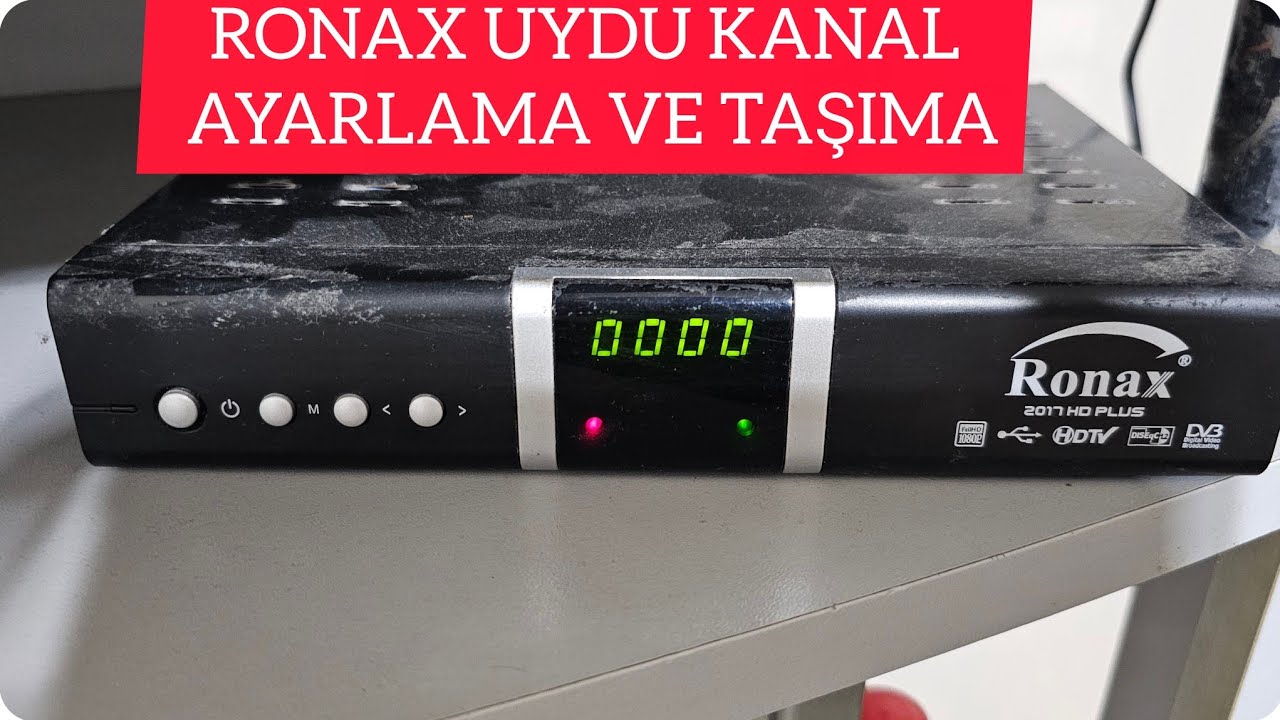 Ronax Uydu kanal Ayarlama Ve Taşıma