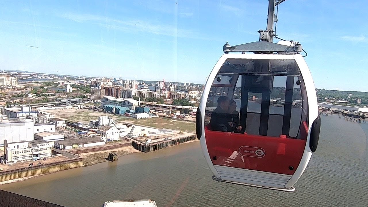 Emirates Air Line Cable Car London - Full Experience