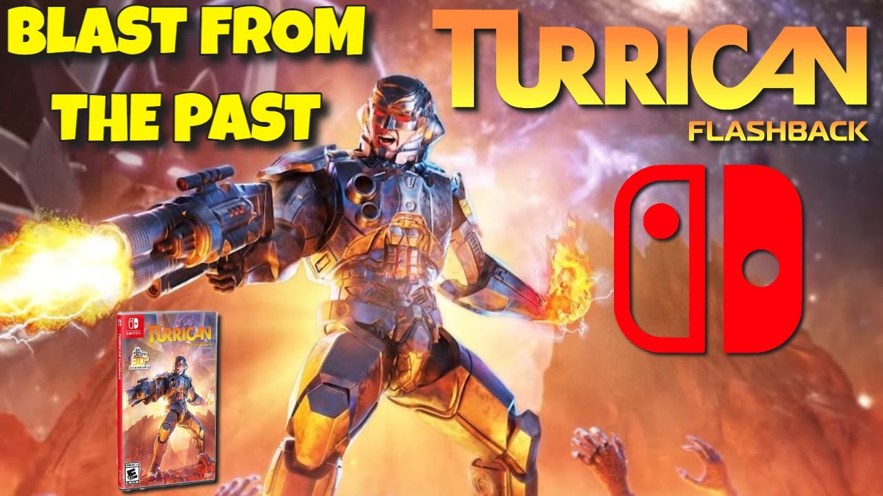 Первый взгляд на Turrican Flashback на Nintendo Switch