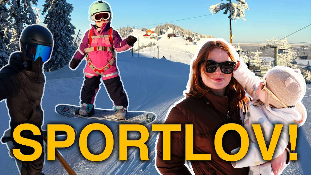 SPORTLOV I SKIDBACKEN! 🏂❄️
