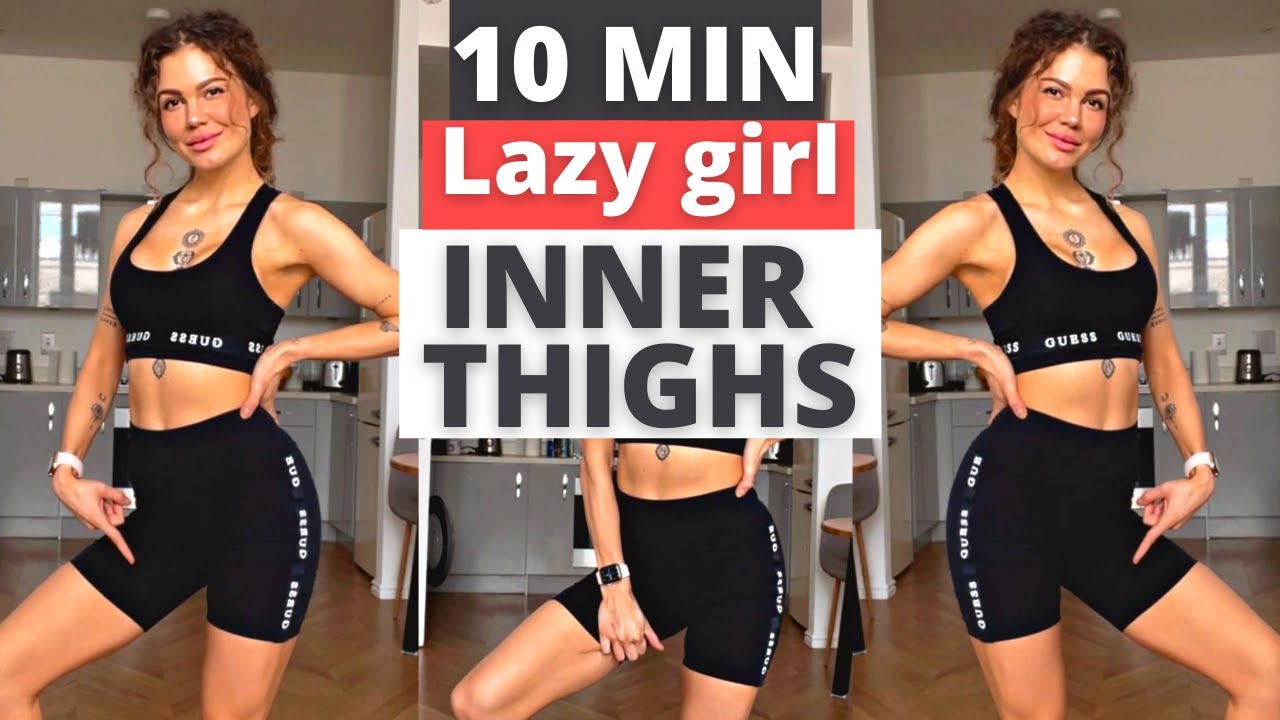 10 Min LAZY GIRL INNER THIGH Home Workout| Low Impact| Beginner Friendly