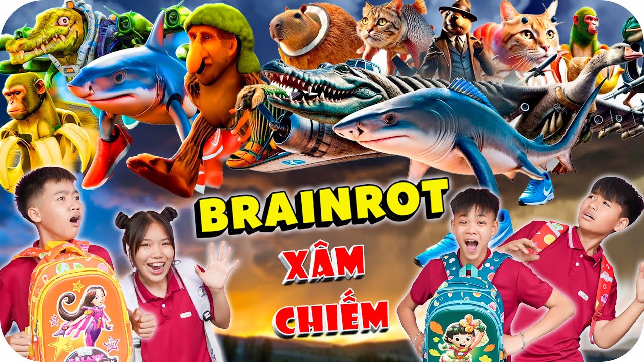 Khi Italian Brainrot Xâm Chiếm Lớp Học Siêu Quậy | Min Min TV Minh Khoa