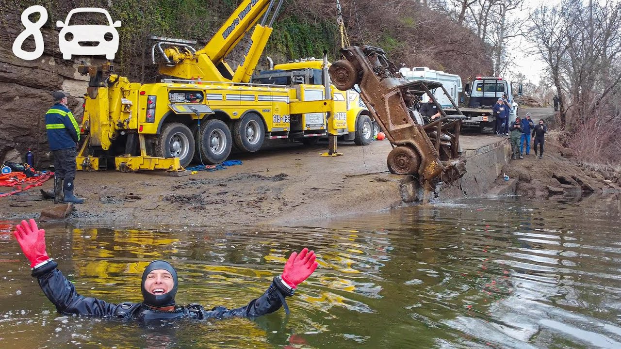 FOUND 19 Stolen Cars in Nashville River! (Recovering 8 - Day 1)