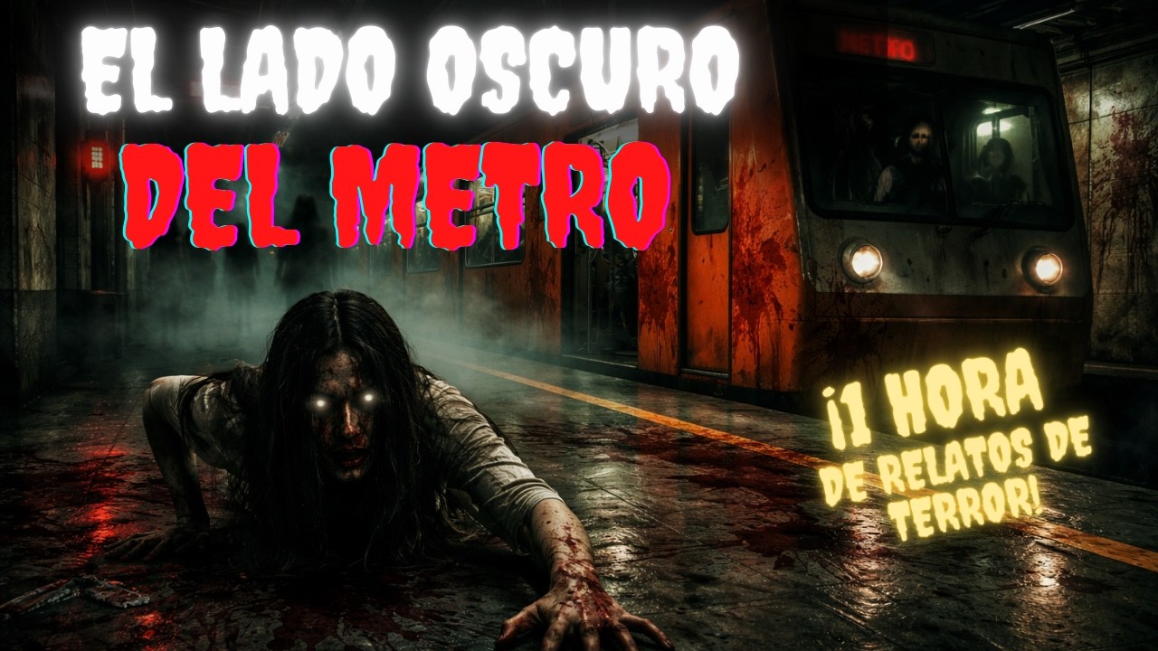 ESPECIAL DEL METRO: 1 HORA DE RELATOS DE TERROR DEL METRO DE LA CDMX