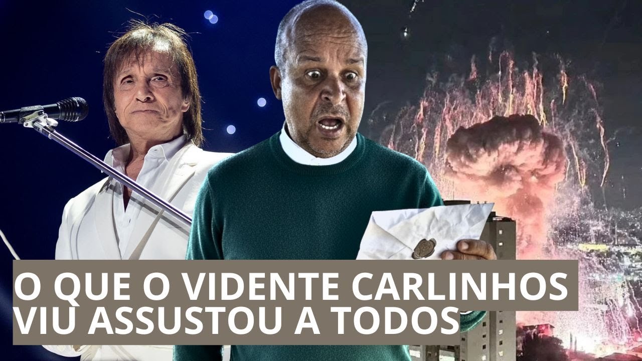 Carlinhos Vidente revela queda de um avião comercial a morte do Roberto Carlos, piora na economia e+