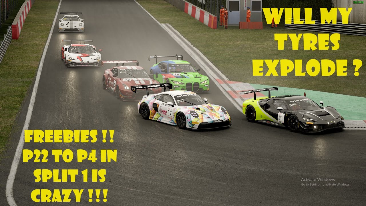 ACC LFM Daily Race @ Zolder | 35 PSI Worst Strategy & Weirdest Spilt 1 Ever Where Everyone Crashed !