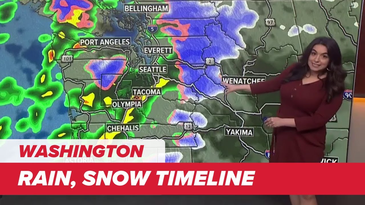 Rain on the way, snow level dropping | Washington Weather Update