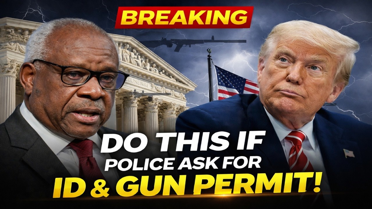 Supreme Court Rules 7–1: If Police Ask a Passenger for ID and gun permits, Say THIS. #supremecourt