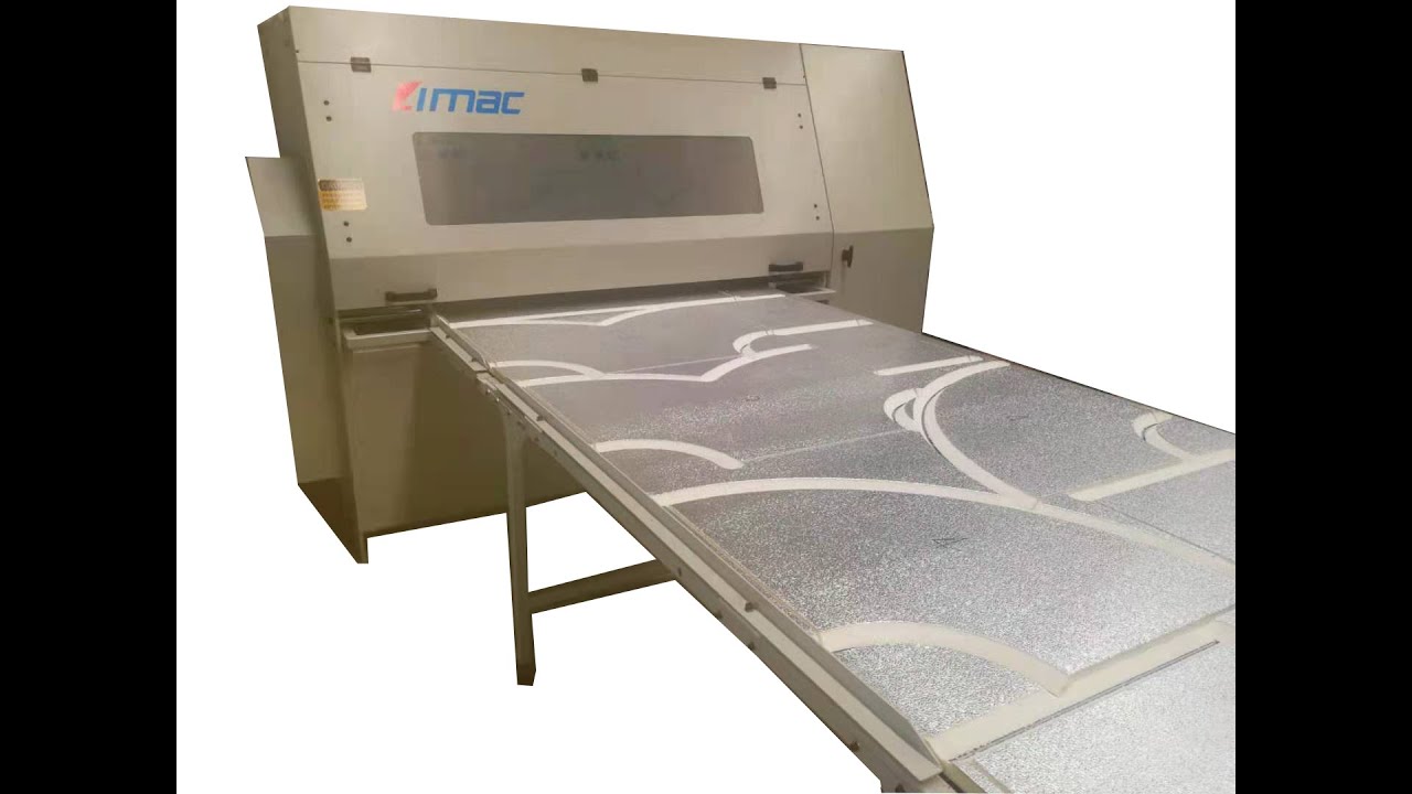 Phenolic duct cutting machine LIMAC R2105S for Pre-insulated duct fabrication