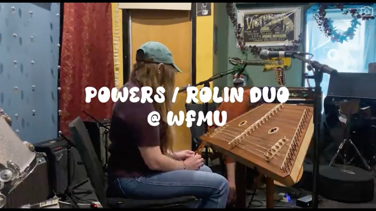 Powers / Rolin Duo Live on WFMU