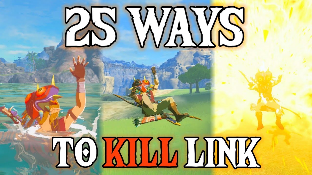 25 Ways to KILL LINK! | Zelda: Tears of the Kingdom