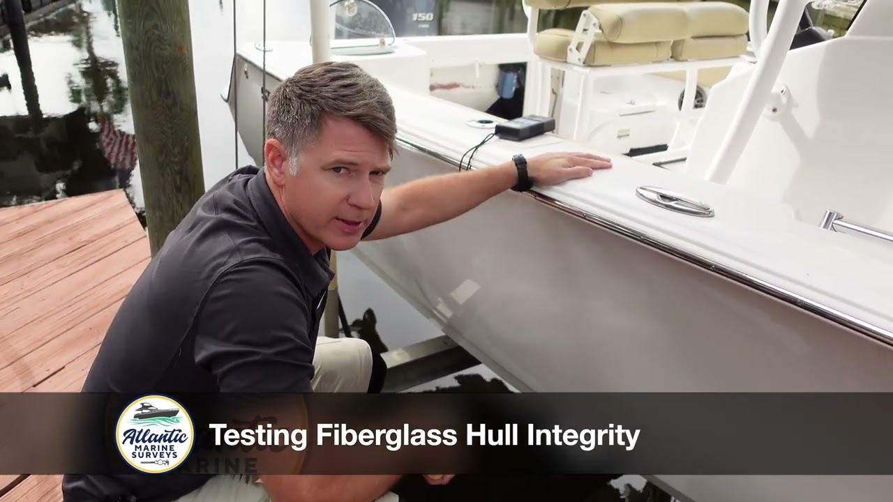 Atlantic Marine Surveys - Fiberglass Hull Integrity Testing