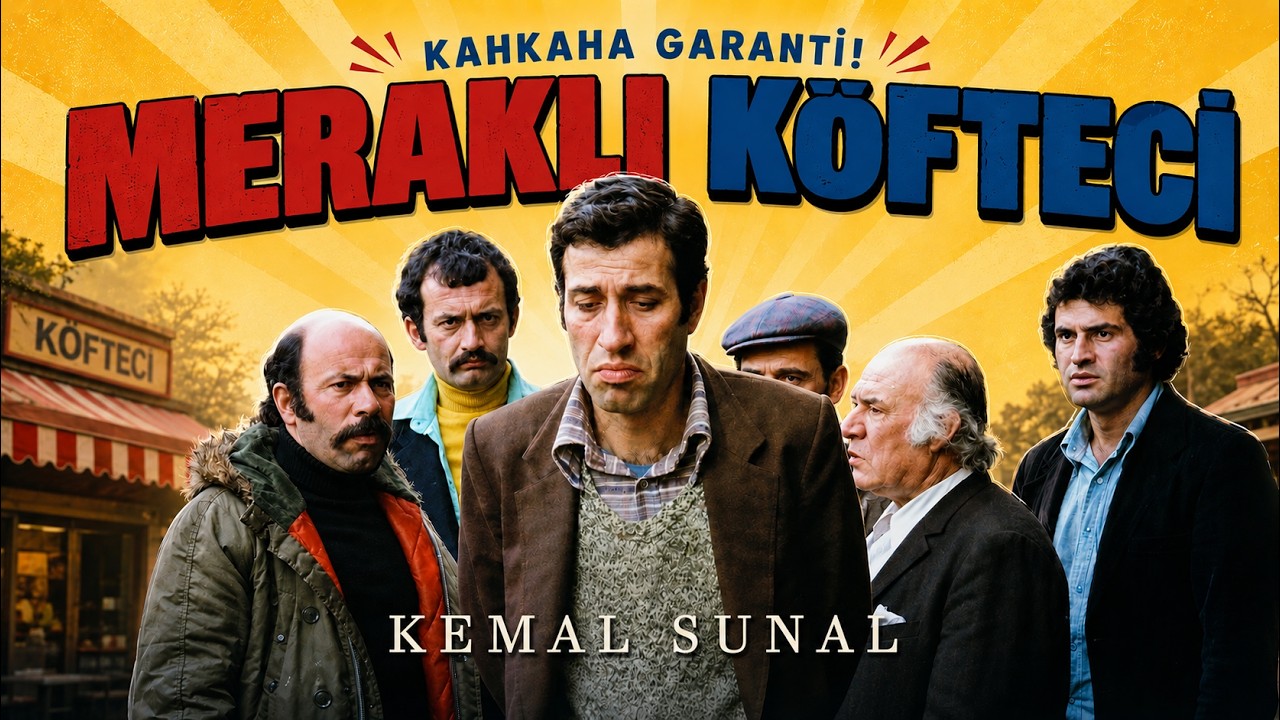 Meraklı Köfteci Türk Filmi | FULL | Restorasyonlu | Kemal Sunal Filmleri