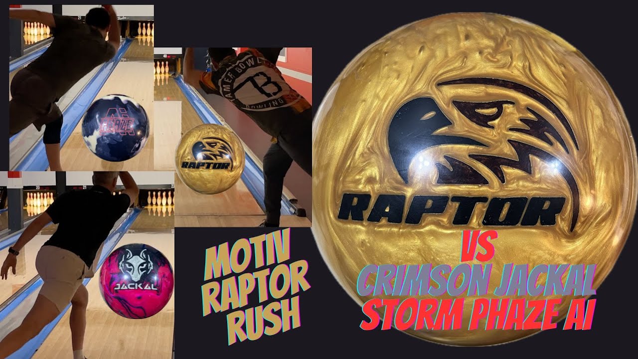 Motiv Raptor Rush - vs Crimson Jackal and Storm Phaze AI - 3 Testers by TamerBowling.com