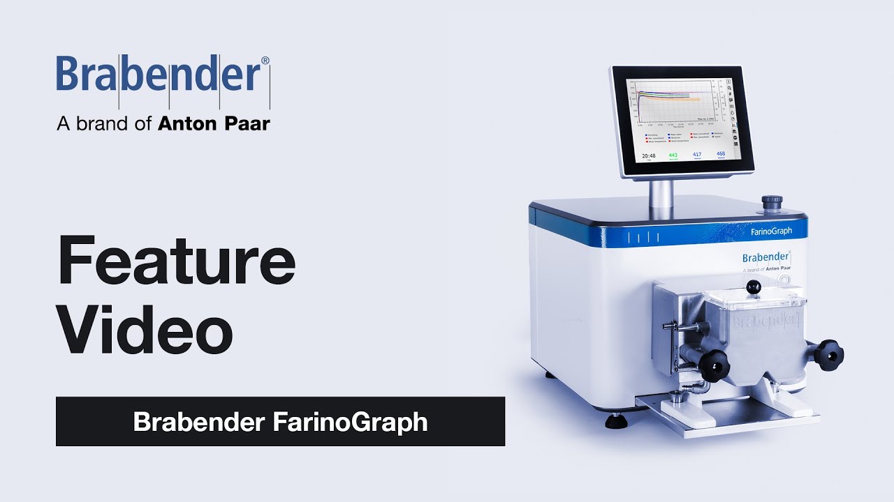 Brabender FarinoGraph: Your Guarantee for Exceptional Dough Quality | Anton Paar