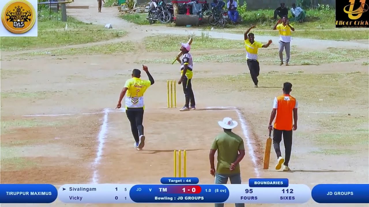 Cricket|  Semifinal 1 | Tiruppur Maximus Vs JD Groups | 777 Nabi 1 Lakh Tournament #asiacup2023