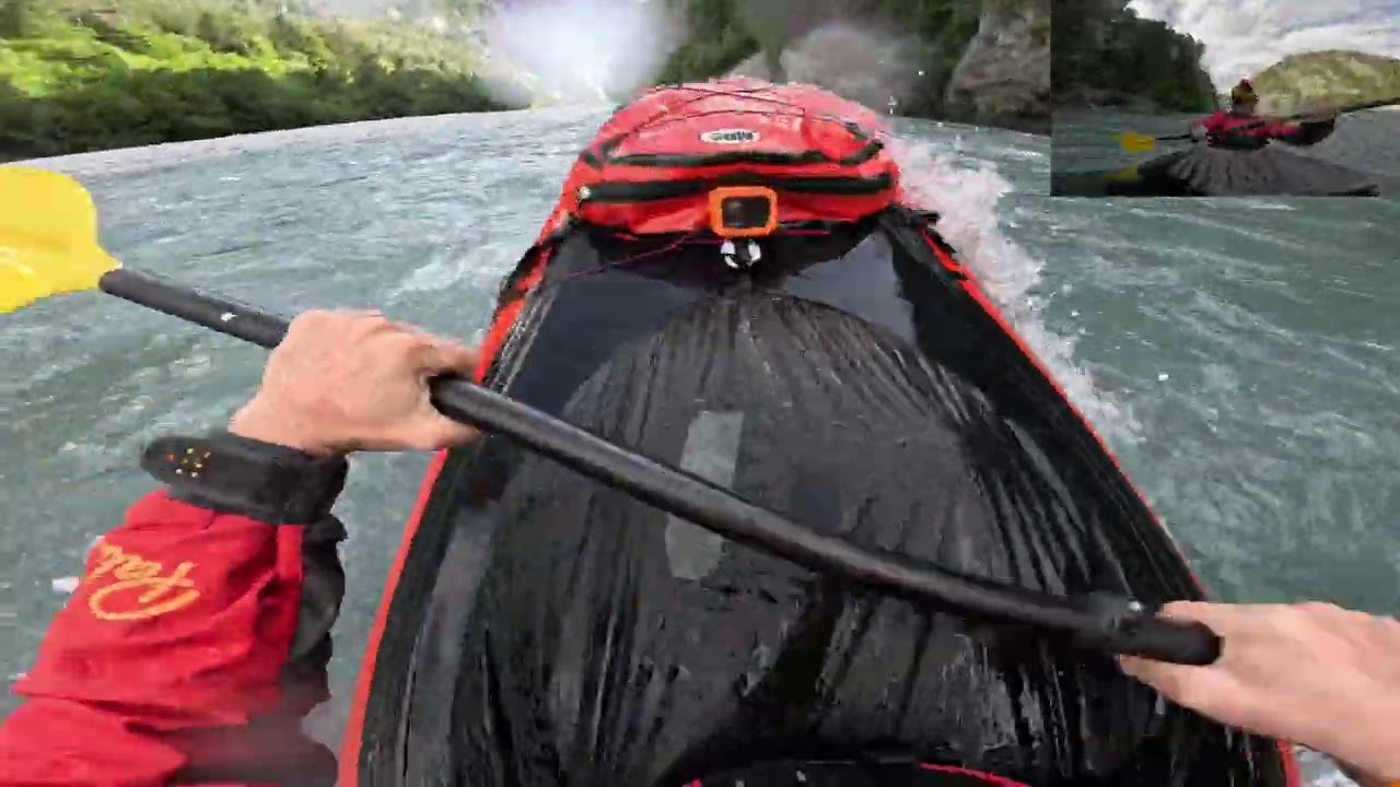 Short Packraft session on the Vorderrhein