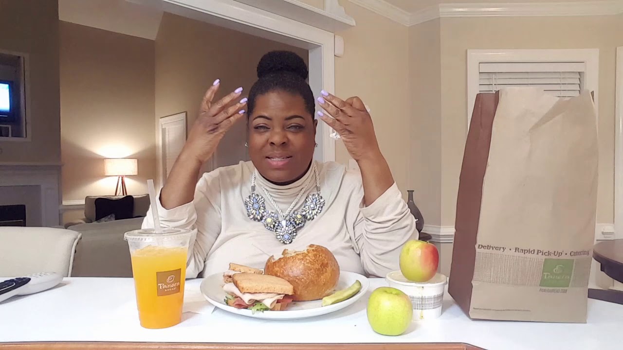 Panera Bread Mukbang(my duh?? moment)