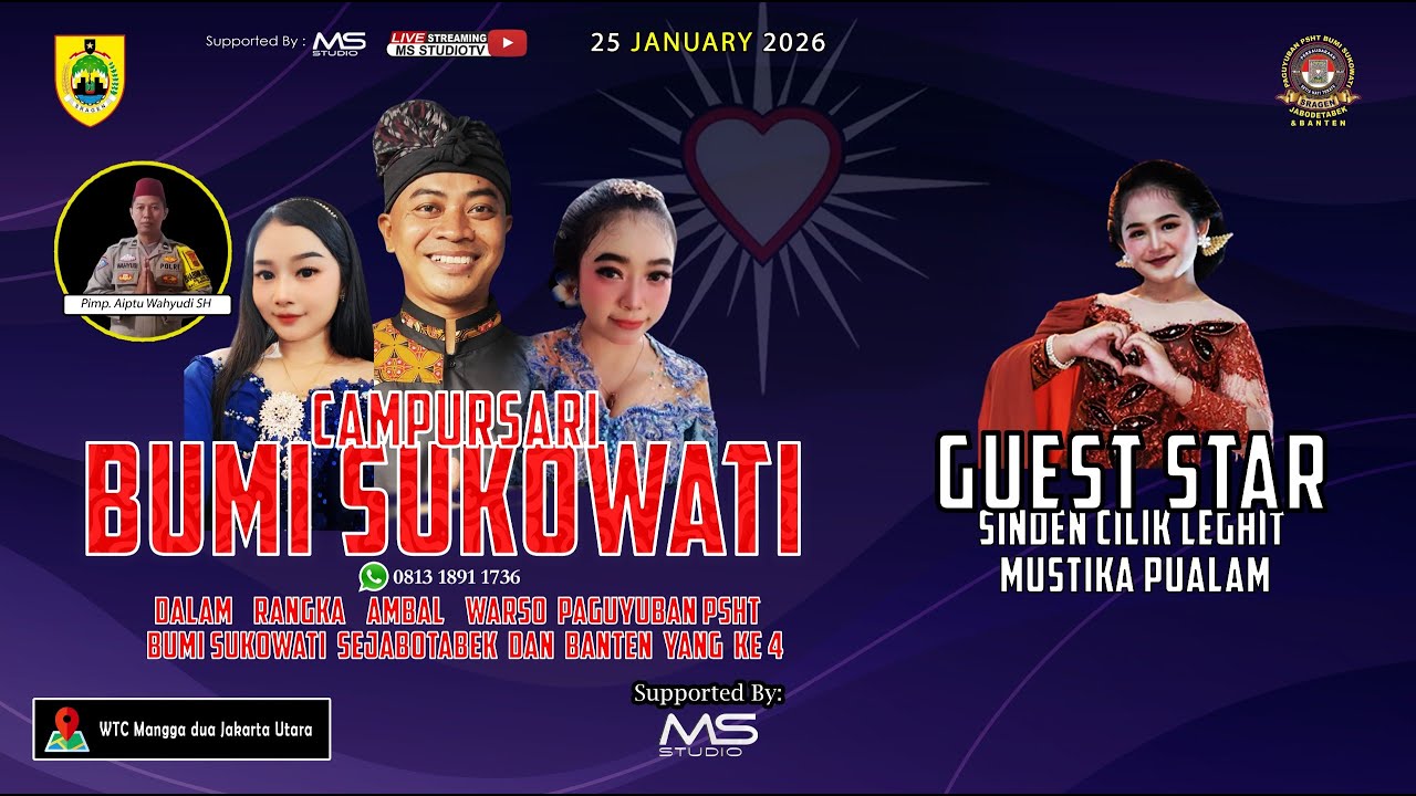 LIVE AMBAR WARSO PSHT BUMI SUKOWATI