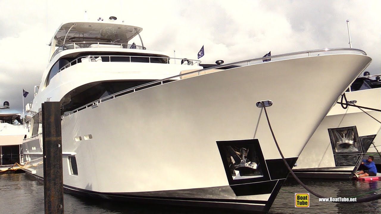 2020 Ocean Alexander 36L Legend Luxury Yacht Walkaround Tour - 2020 Fort Lauderdale Boat Show