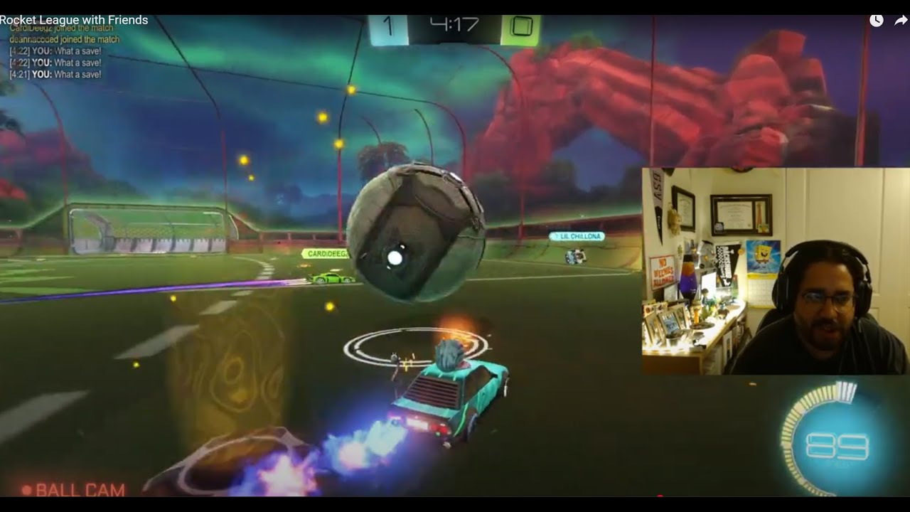 Rocket League with Friends