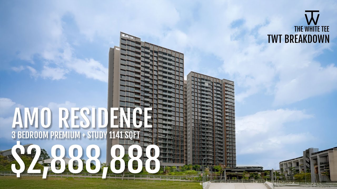 Домашний тур TWT от Чарльза Гоя: Amo Residence Сингапур | 1141 кв. футов 3+обучение в Анг Мо Кио