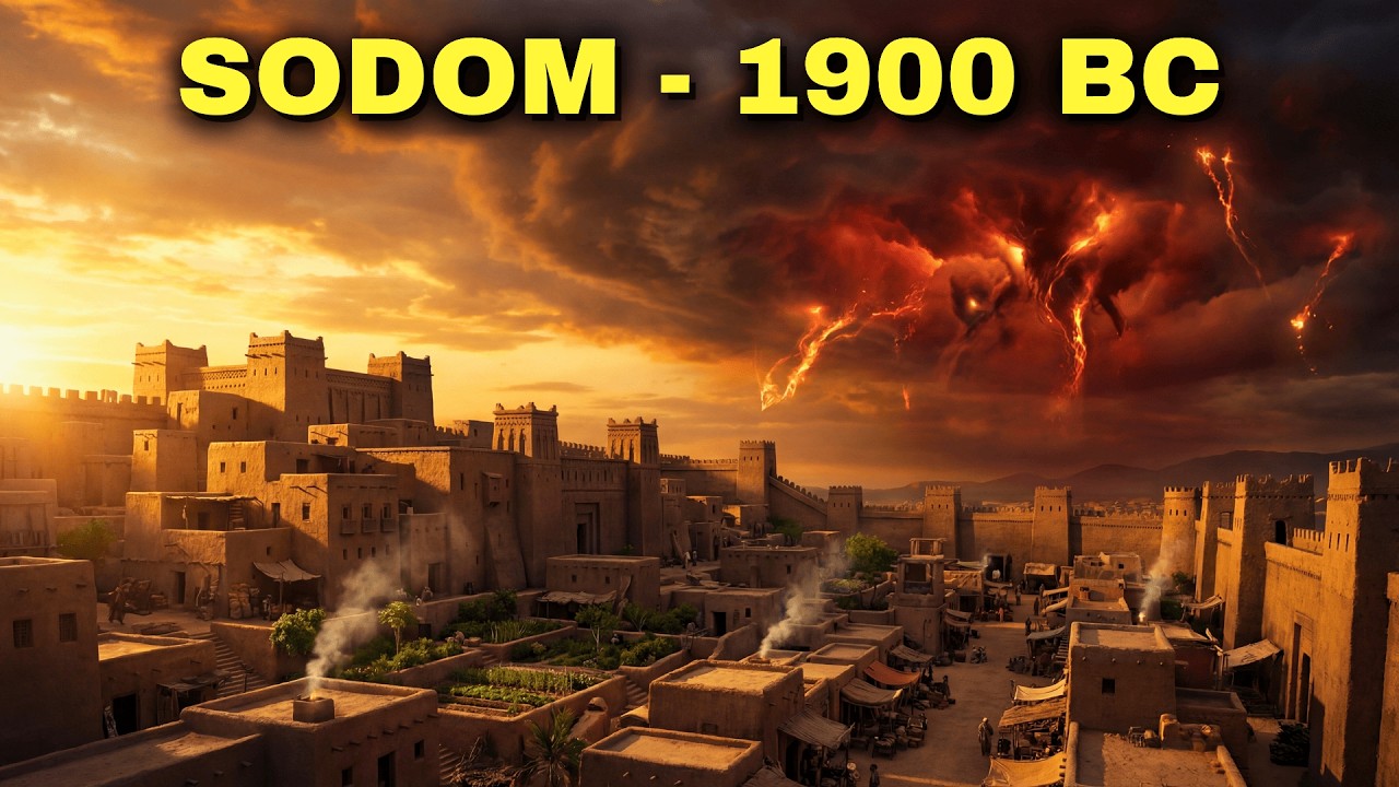 LOST CITIES | Sodom 1900 B.C.: The City God Erased from History | AI-Generated