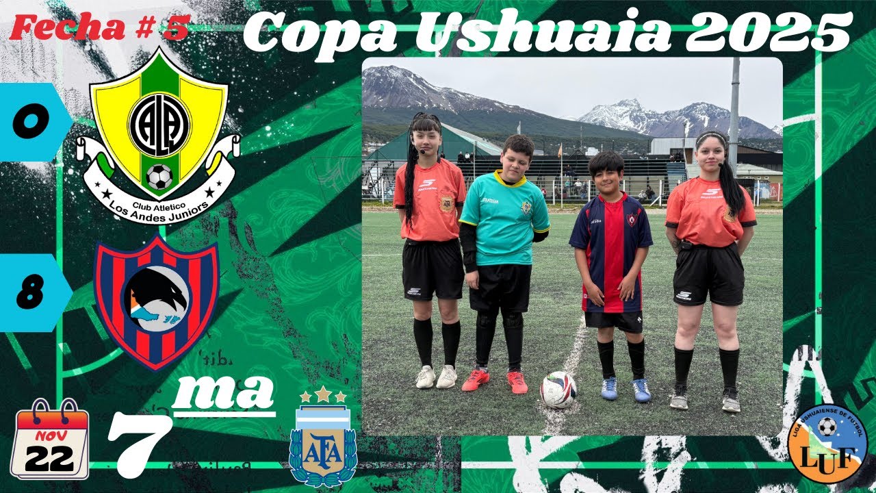 Copa Ushuaia 2025 AFA - Fecha 5 - 7ma - Cuervos vs Andes