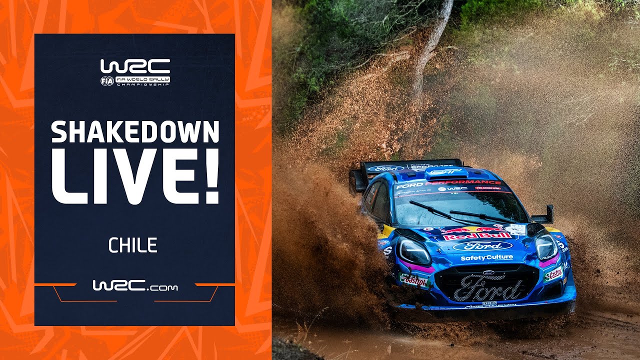 🔴 Shakedown LIVE | WRC Rally Chile Bio Bío 2023