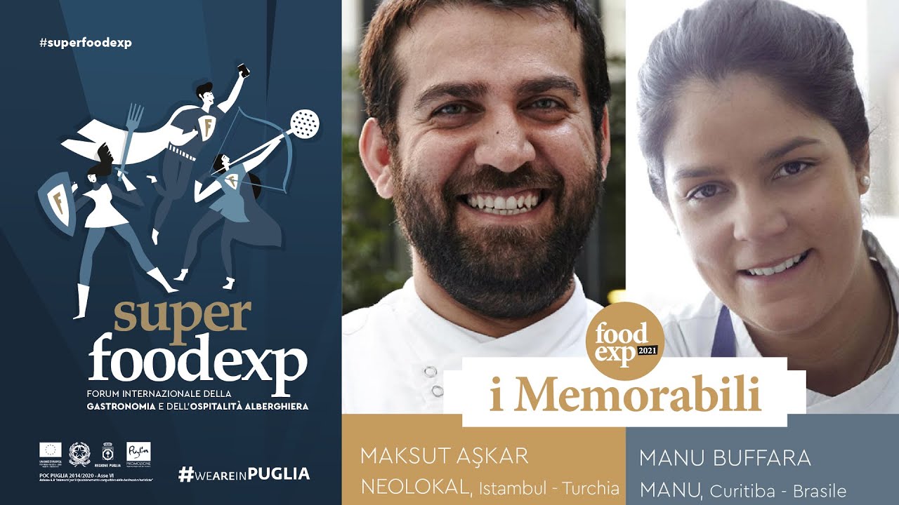 Memorabili - Manu Buffara, Chef Manu Curtiba, Brasile e Maksut Aşkar, Chef Neolokal, Turchia