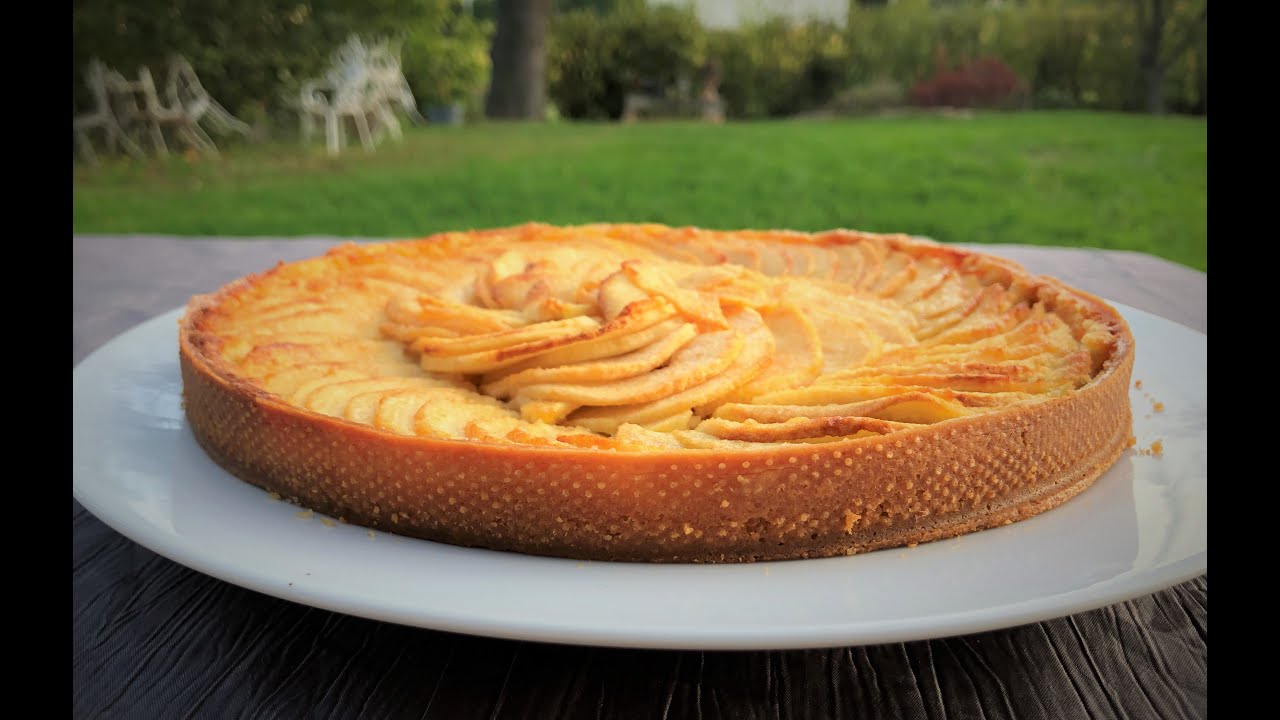 Tarte amandine aux pommes