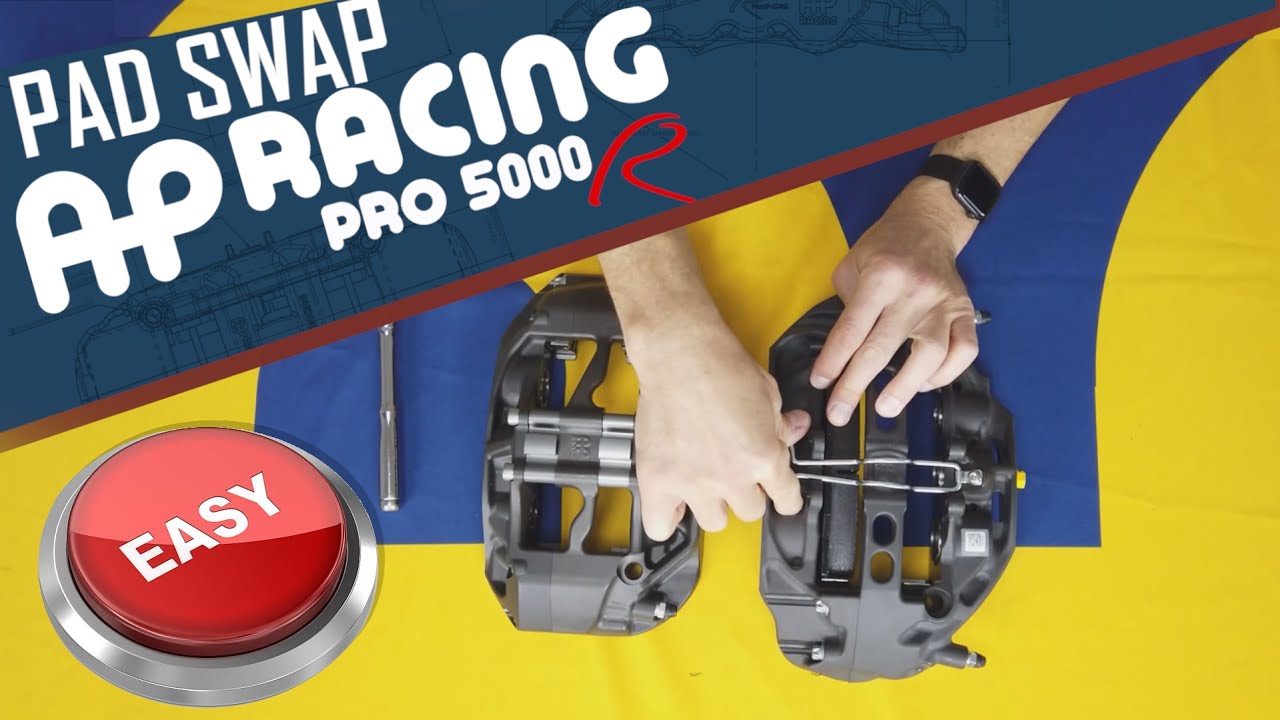 How easy is it to change pads in an AP Racing Pro5000R caliper?  Extremely!