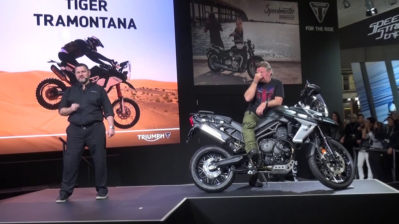 Whats New From Triumph In 2018 - EICMA Press Launch In Full