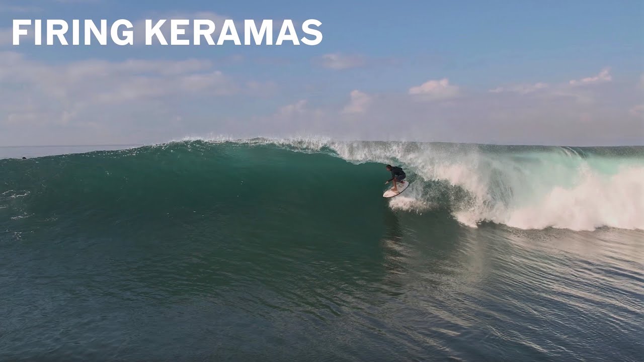バリの炸裂する波  Firing Waves in Bali!