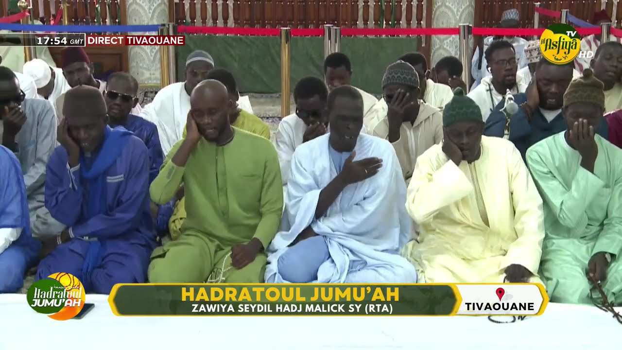 DIRECT TIVAOUANE - HADRATOUL JUMAH ZAWIYA SEYDIL HADJ MALICK SY (RTA)