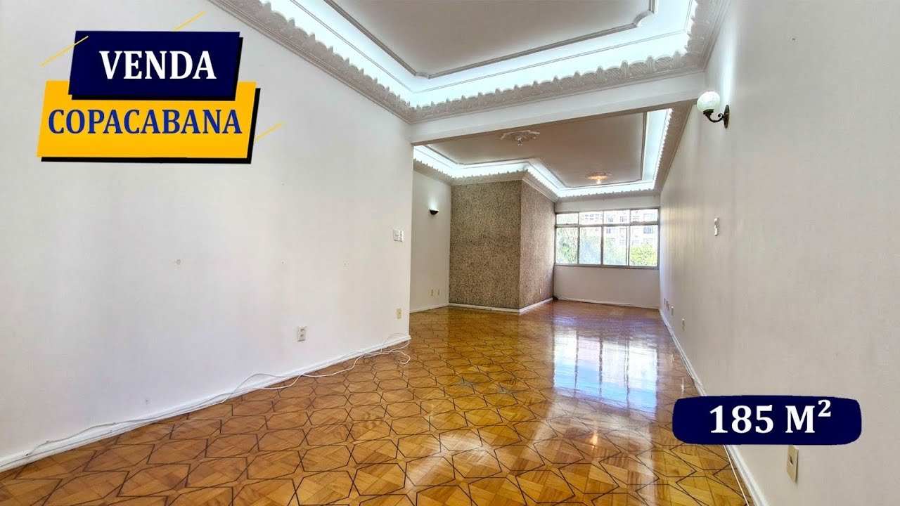 COPACABANA PRAÇA CARDEAL ARCOVERDE 185M² PREÇO INCRÍVEL LINDA VISTA 3 QUARTOS 4 BANHEIROS COM VAGA