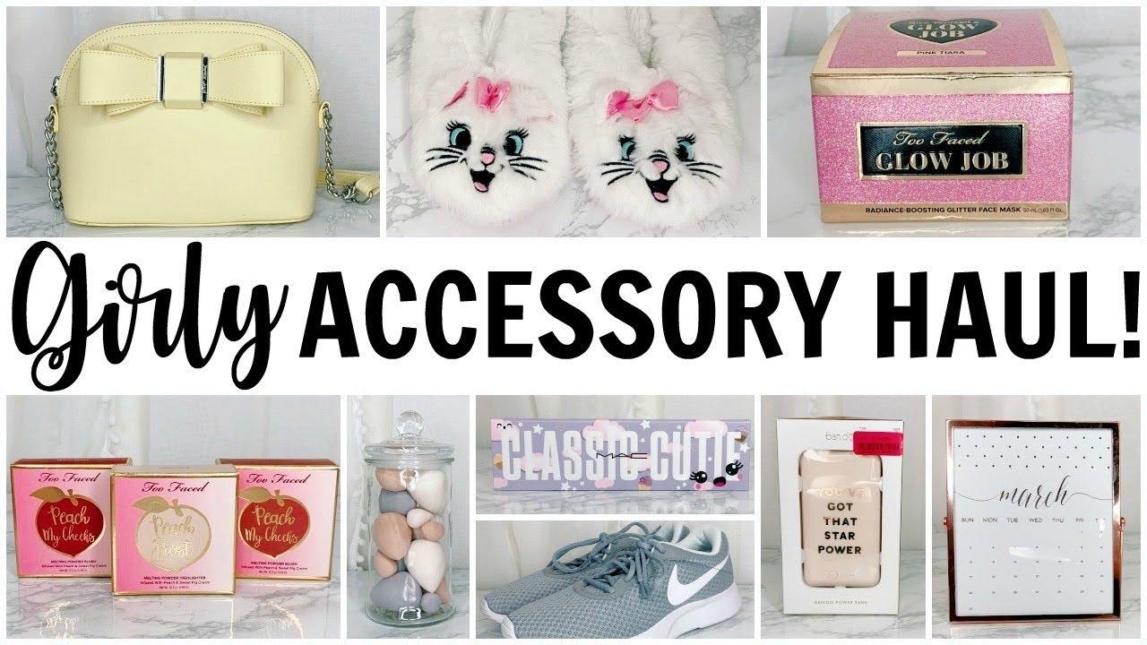 GIRLY ACCESSORY HAUL! ♡ TJ MAXX, MARSHALLS, HOMEGOODS, NORDSTROM RACK & TORRID