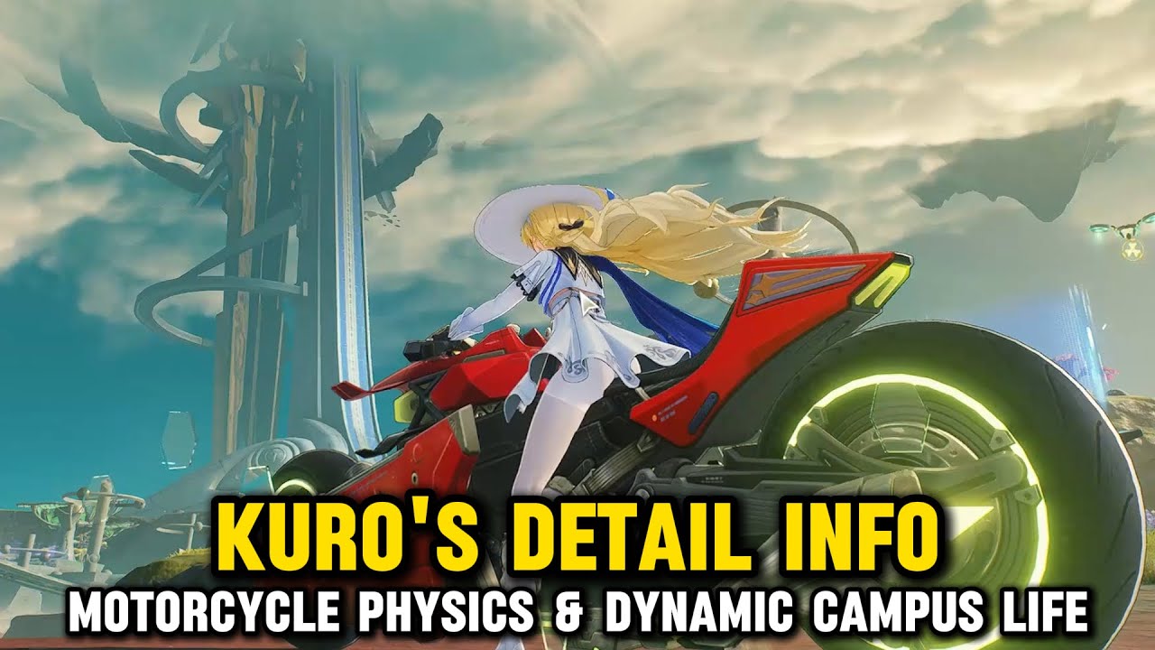 Motorcycle Physics & Dynamic Campus Life | Overworld Info - Wuwa 3.0