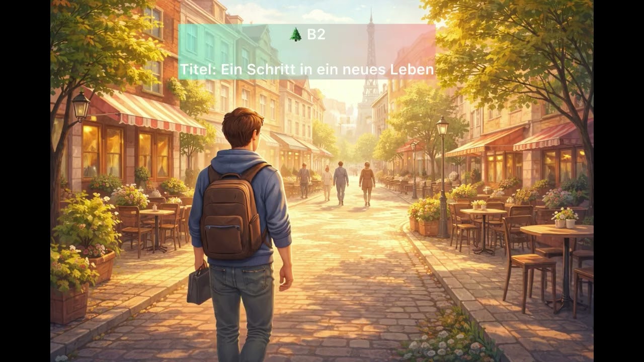 Story 3 | One Story, All German Levels (A1–A2–B1–B2) | Listening & Shadowing