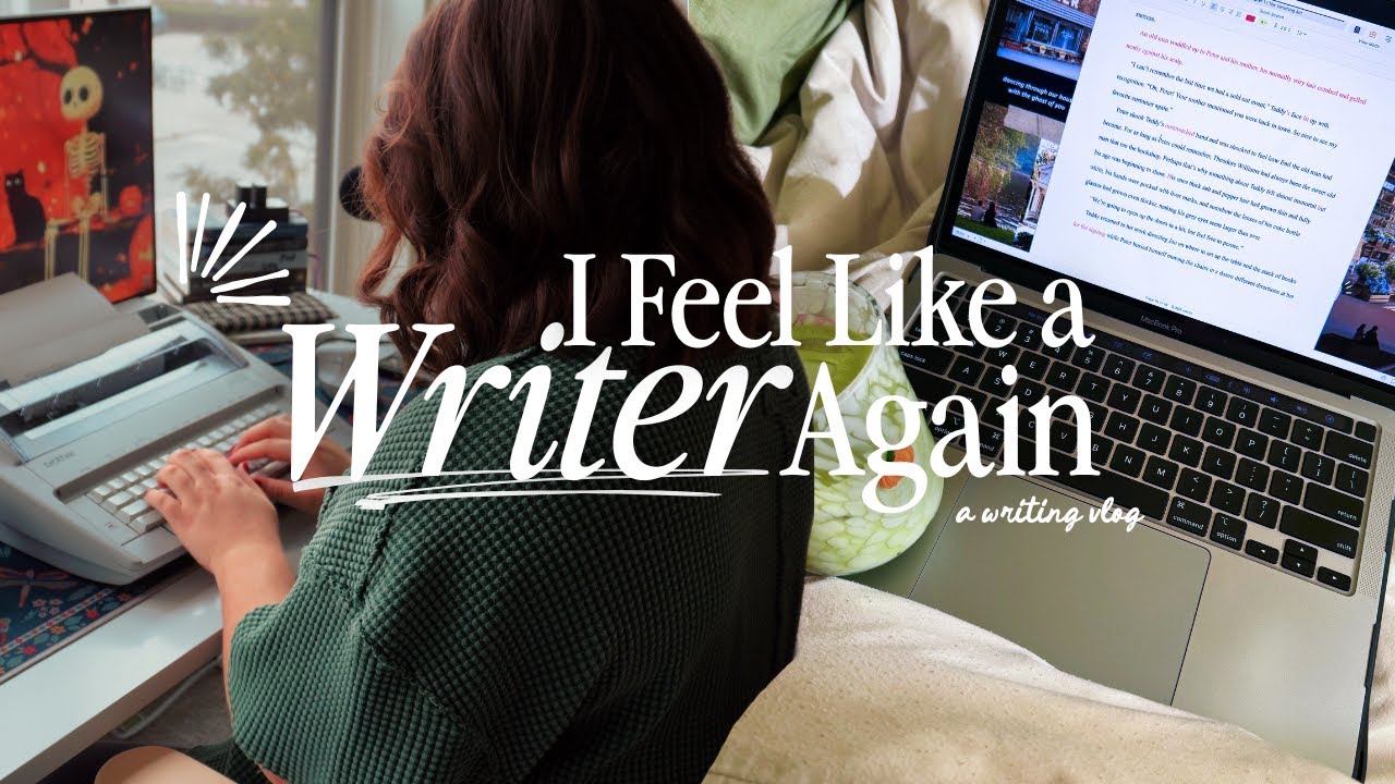 Я наконец-то разобралась со своей историей и преодолела писательский кризис 🍂 #writingvlog #writing
