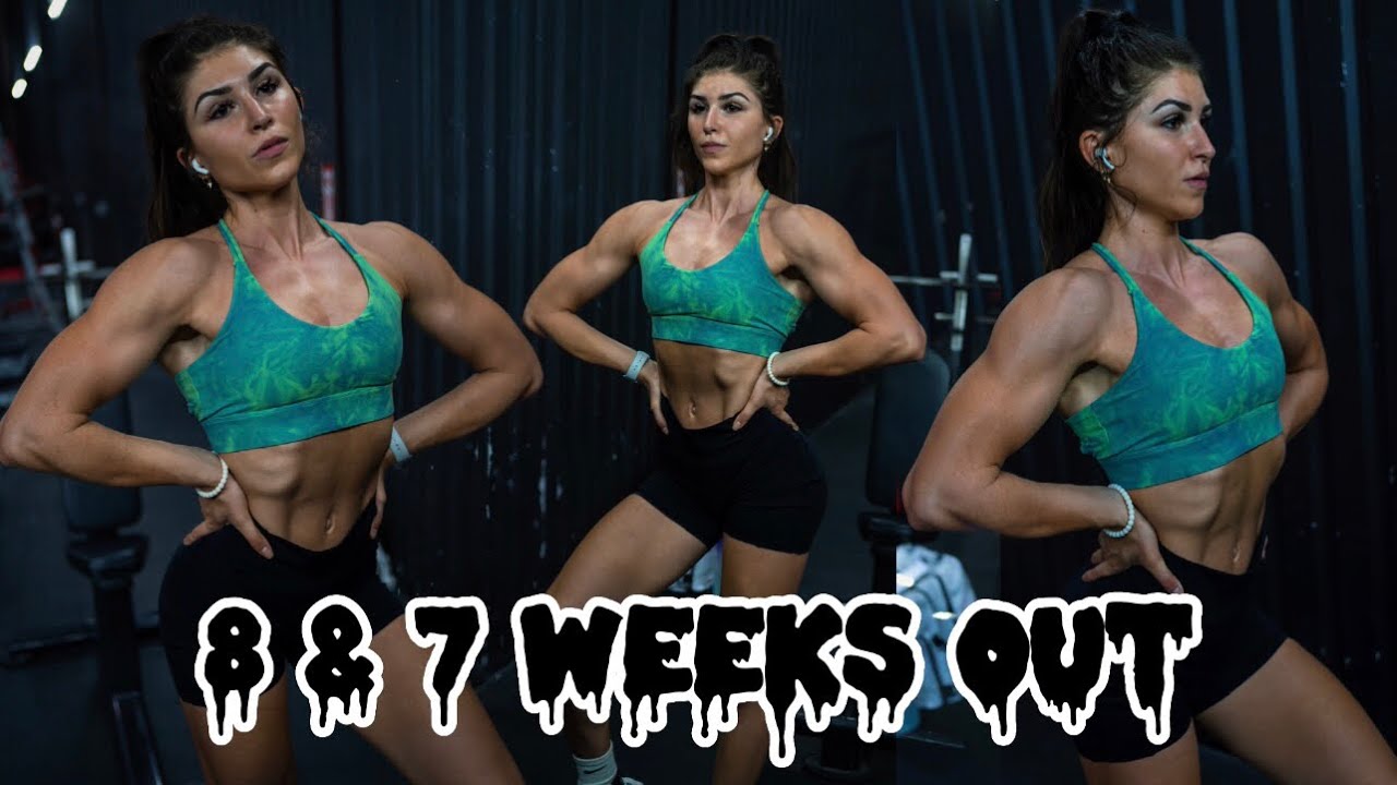BIKINI PREP! 8 & 7 weeks out | Workout/digestive problems?!