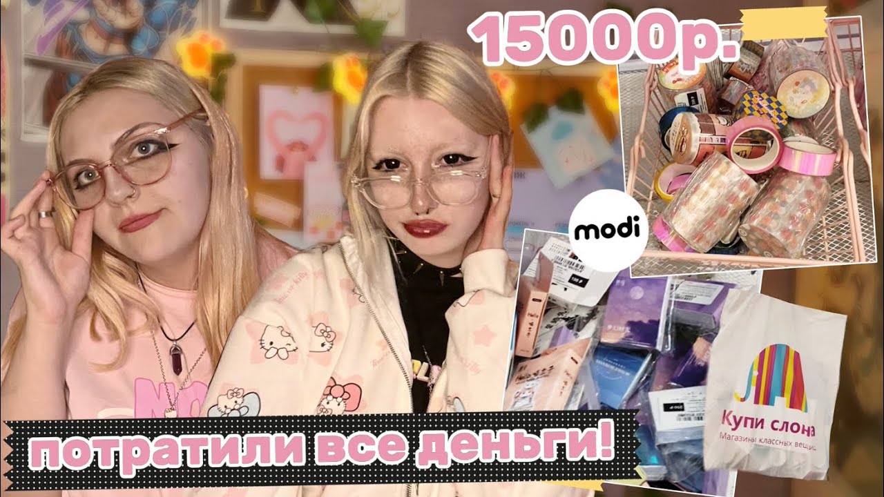 ЗАКУПКА КАНЦЕЛЯРИИ ДЛЯ ЛИЧНОГО ДНЕВНИКА || шопинг с интернет-подругой