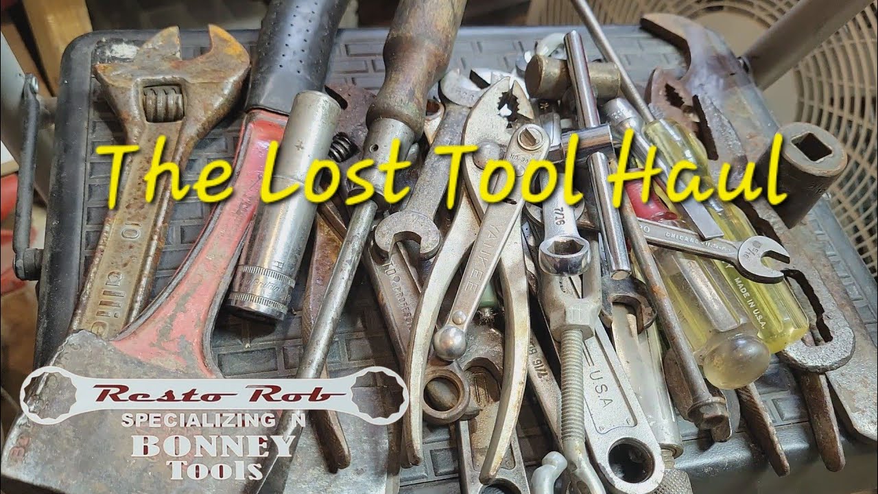 My forgotten tool haul.