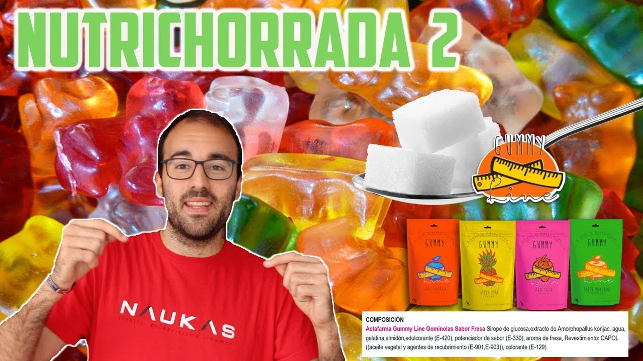 Gominolas adelgazantes (Nutrichorrada 2)