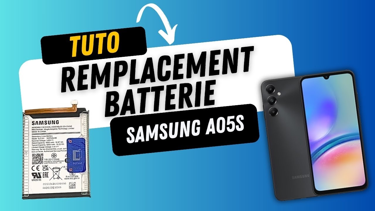 Batterie Samsung A05s (A057) - Tutoriel réparation