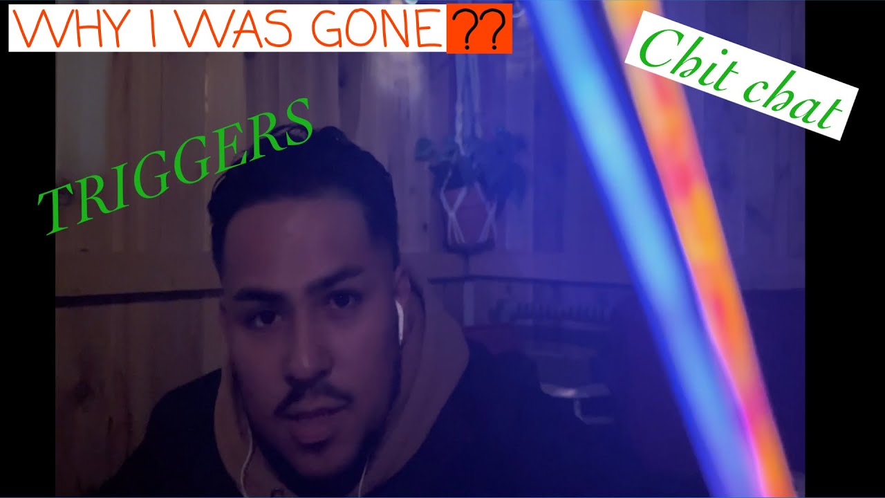 Asmr why i was gone. FINALLY back😌 chat and tingles😁 💤