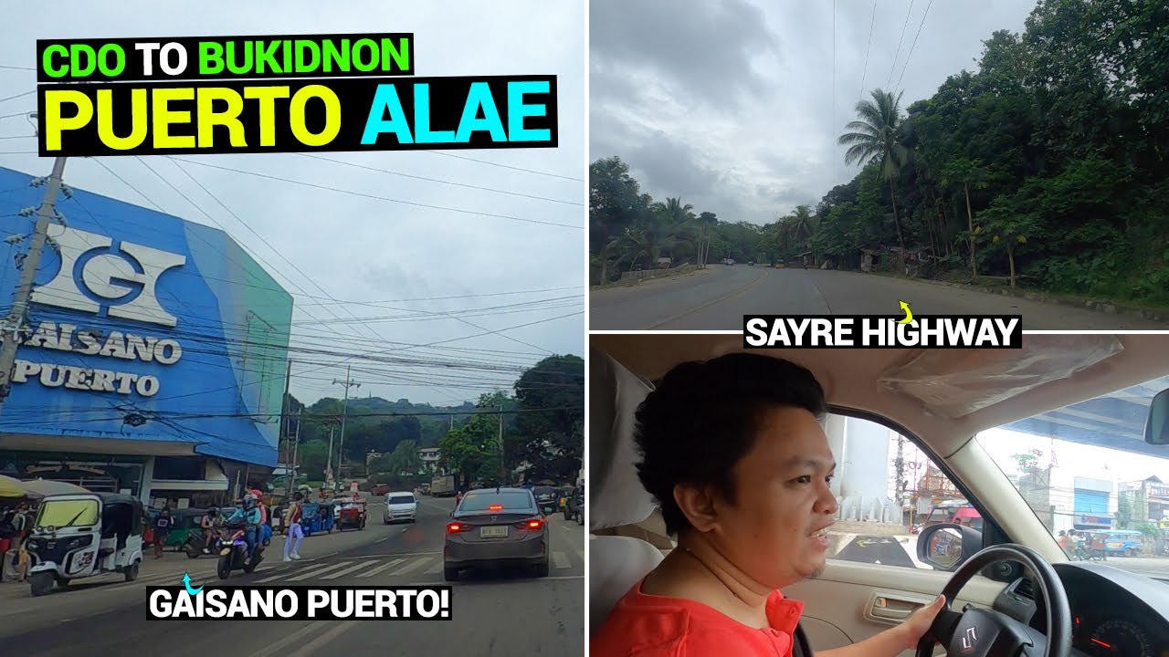 PUERTO CAGAYAN DE ORO TO ALAE MANOLO FORTICH BUKIDNON VIA SAYRE HIGHWAY | MINDANAO PHILIPPINES 2023