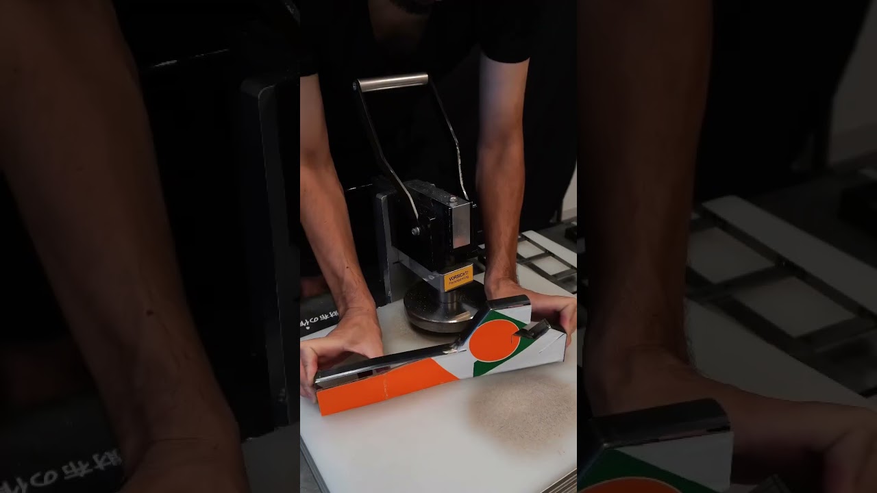 #craft #workingpress #asmr #pressmachine #orange