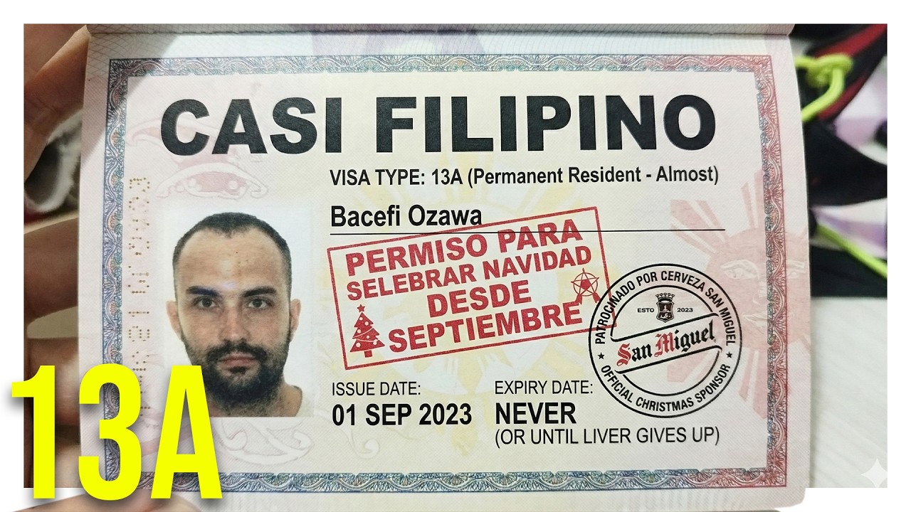 VISA 13A FILIPINAS 2026 🇵🇭 Requisitos, Precio y Tiempo